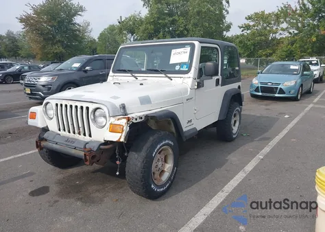 2003 Jeep Wrangler Sport from USA, damaged, VIN 1J4FA49S73P361962